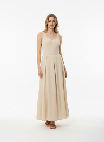 Batida kleed cream 2510 SS26