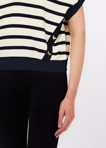 Liu-Jo t-shirt milk blue sky SS26