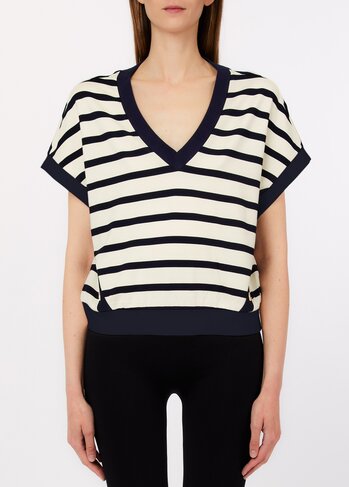 Liu-Jo t-shirt milk blue sky SS26