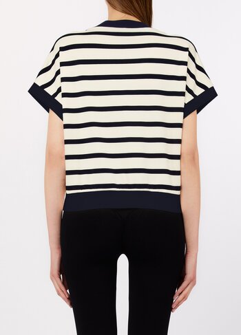 Liu-Jo t-shirt milk blue sky SS26