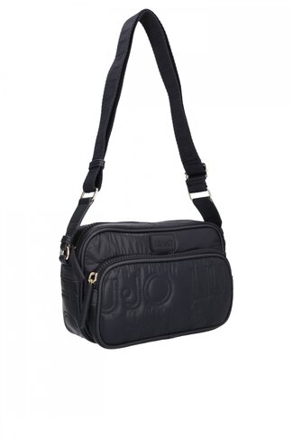 Liu-Jo cross body schoudertas middelgroot met vakje night blue sky SS26