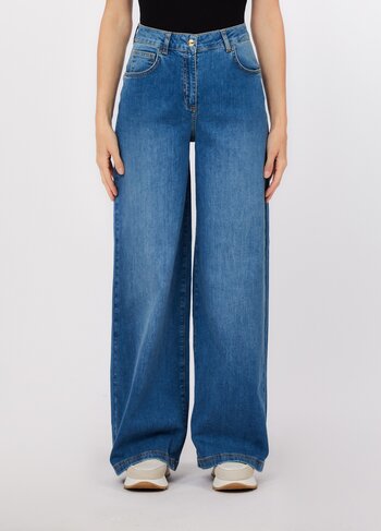 Liu-Jo jeans broek lungo denim light blue SS26