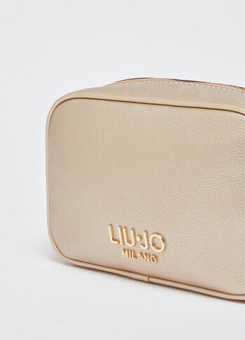 Liu-Jo handtas kleine schoudertas licht goud SS26