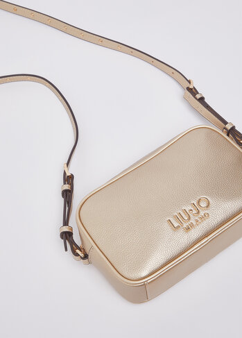 Liu-Jo handtas kleine schoudertas licht goud SS26
