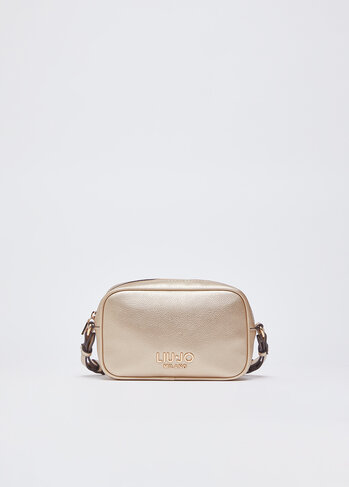 Liu-Jo handtas kleine schoudertas licht goud SS26