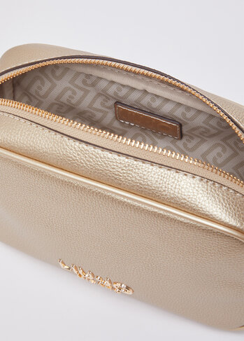 Liu-Jo handtas kleine schoudertas licht goud SS26