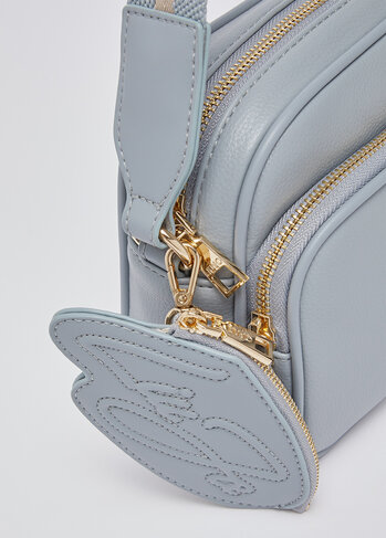 Liu-Jo handtas cross case lichtblauw SS26