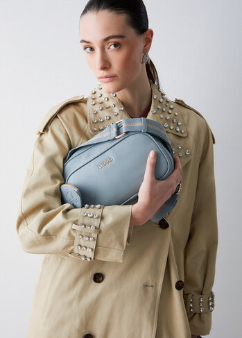 Liu-Jo handtas cross case lichtblauw SS26