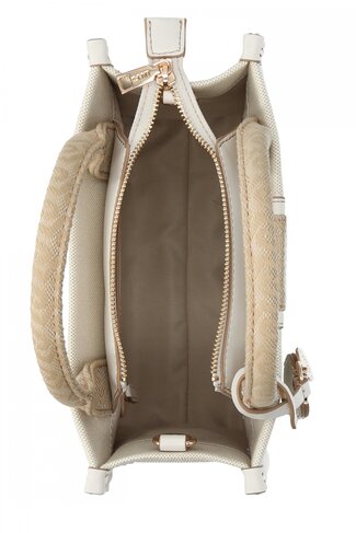 Liu-Jo jacquard tas cream 