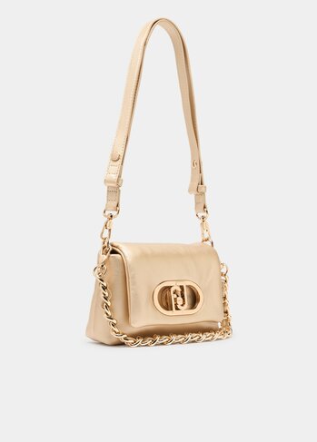 Liu-Jo handtas La Puffy kleine tas light gold SS26