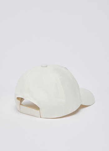 Liu-Jo pet met logo creme SS26