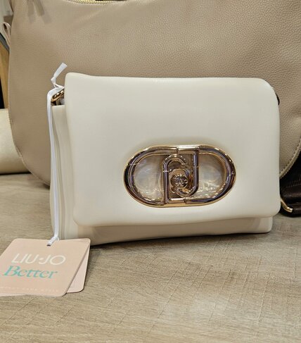 Liu-Jo handtas La Puffy kleine tas cream SS26