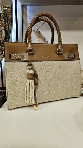 Liu-Jo handtas tote naturel SS26