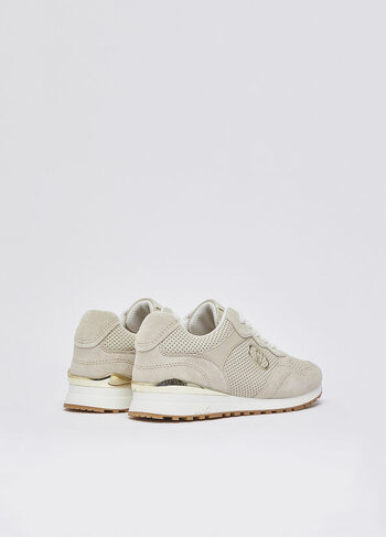 Liu-Jo sneaker maxi wonder low 02 bis beige SS26