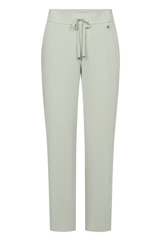 Raffaello Rossi broek Clia smokegreen joggingstijl SS26