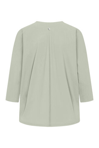 Raffaello Rossi shirt Grazia smokegreen SS26