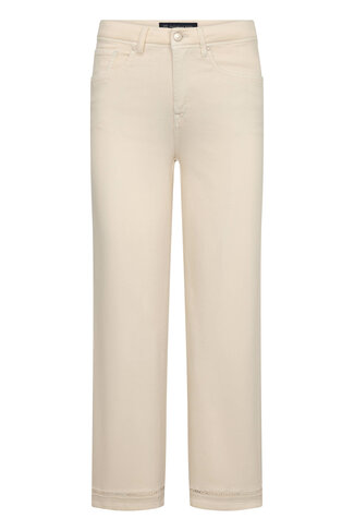 Raffaello Rossi broek Kira 7/8 cream SS26