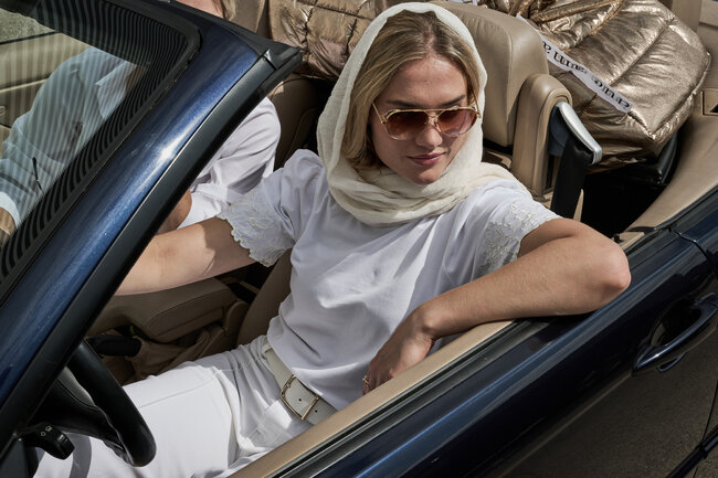 Due Amanti t-shirt Sonia off-white SS26