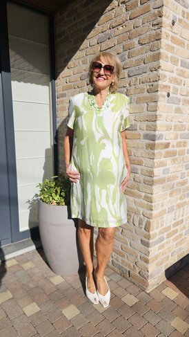 Comme Ca kleed Maureen green SS26