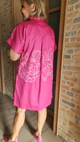 Atmos kleed Zale fushia SS26