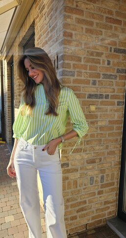 Comme Ca bloes Manuela lime SS26