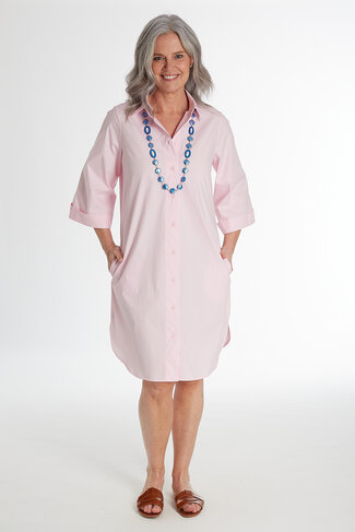 Comme Ca kleed Malou lt pink SS26