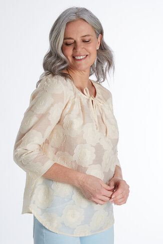 Comme Ca bloes Maddie cream SS26