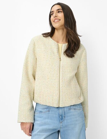 Brax blazer style lyon soft ecru SS26