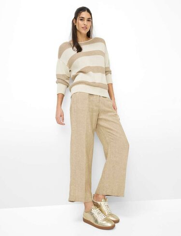 Brax pull style lesley dark ecru SS26