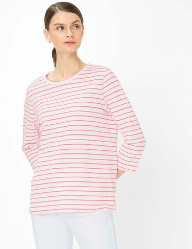 Brax pull gestreept style bonnie raspberry sorbet SS26