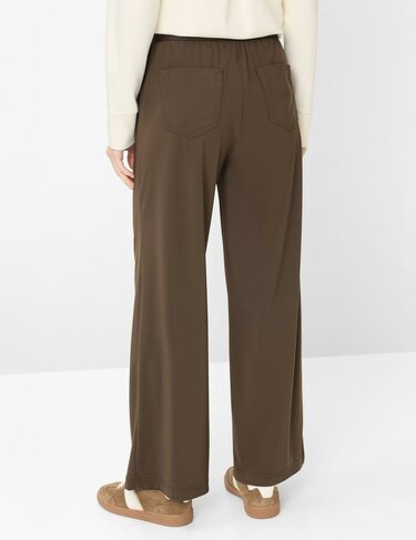 Brax broek wide leg style Maine dark ebony SS26