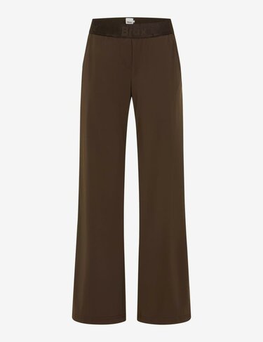Brax broek wide leg style Maine dark ebony SS26