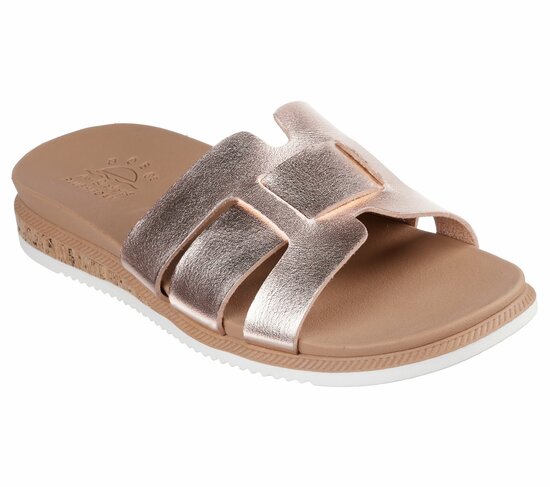 Skechers slipper peak look desert rose gold SS26