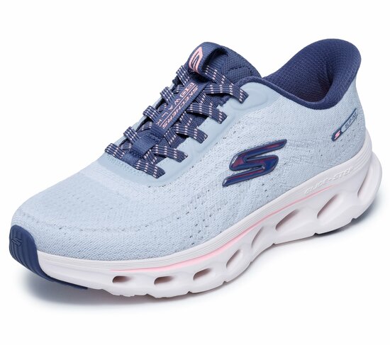 Skechers sneaker slip-in blue pink SS26