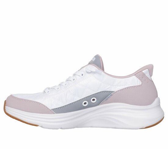 Skechers sneaker slip-in contour foam white lavendel SS26