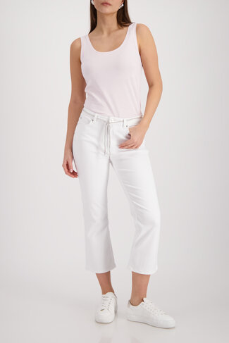 Monari top basic ronde nek french rose basic SS26