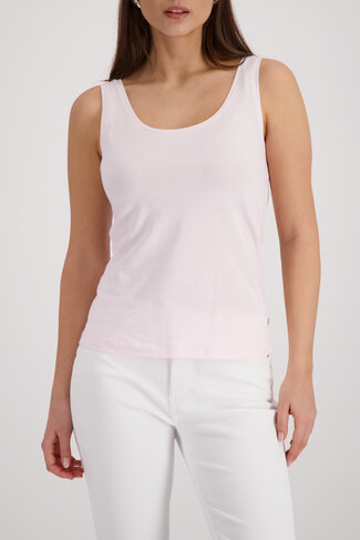 Monari top basic ronde nek french rose basic SS26