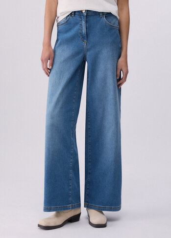 Liu-Jo jeans broek lungo denim grey SS26