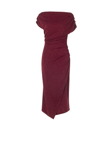 Rinascimento kleed edeny bordeaux FW26