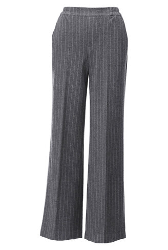 K-Design broek met krijtstreep grey FW26