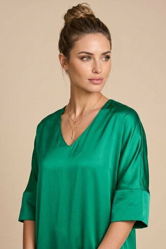 Due Amanti kleed Delinda emerald FW26