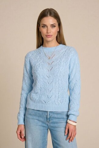 Due Amanti pull Phenix light blue FW26