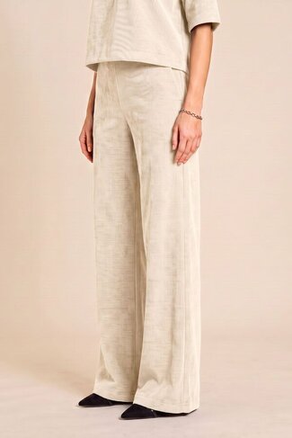 Due Amanti broek Patricia cream FW26