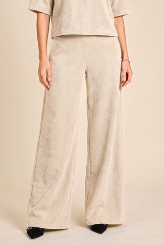 Due Amanti broek Patricia cream FW26