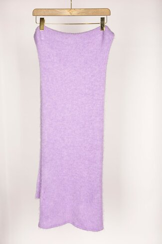 Due Amanti sjaal Nira uni lilac FW26