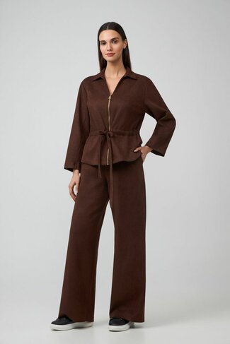 Batida broek 2704 brown FW26