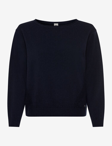Brax trui van wolmix style lisa navy FW26