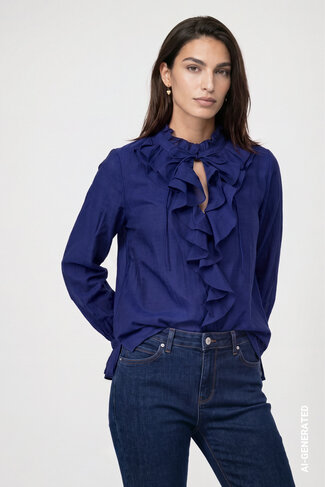 Monari bloes volants classic navy FW26