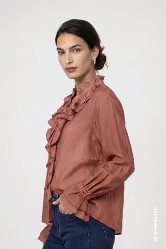 Monari bloes volants tiramisu FW26