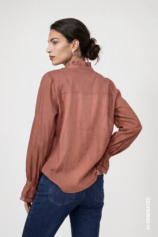 Monari bloes volants tiramisu FW26